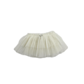 0-3M Cream Tiered Tulle Skirt - Another Planet