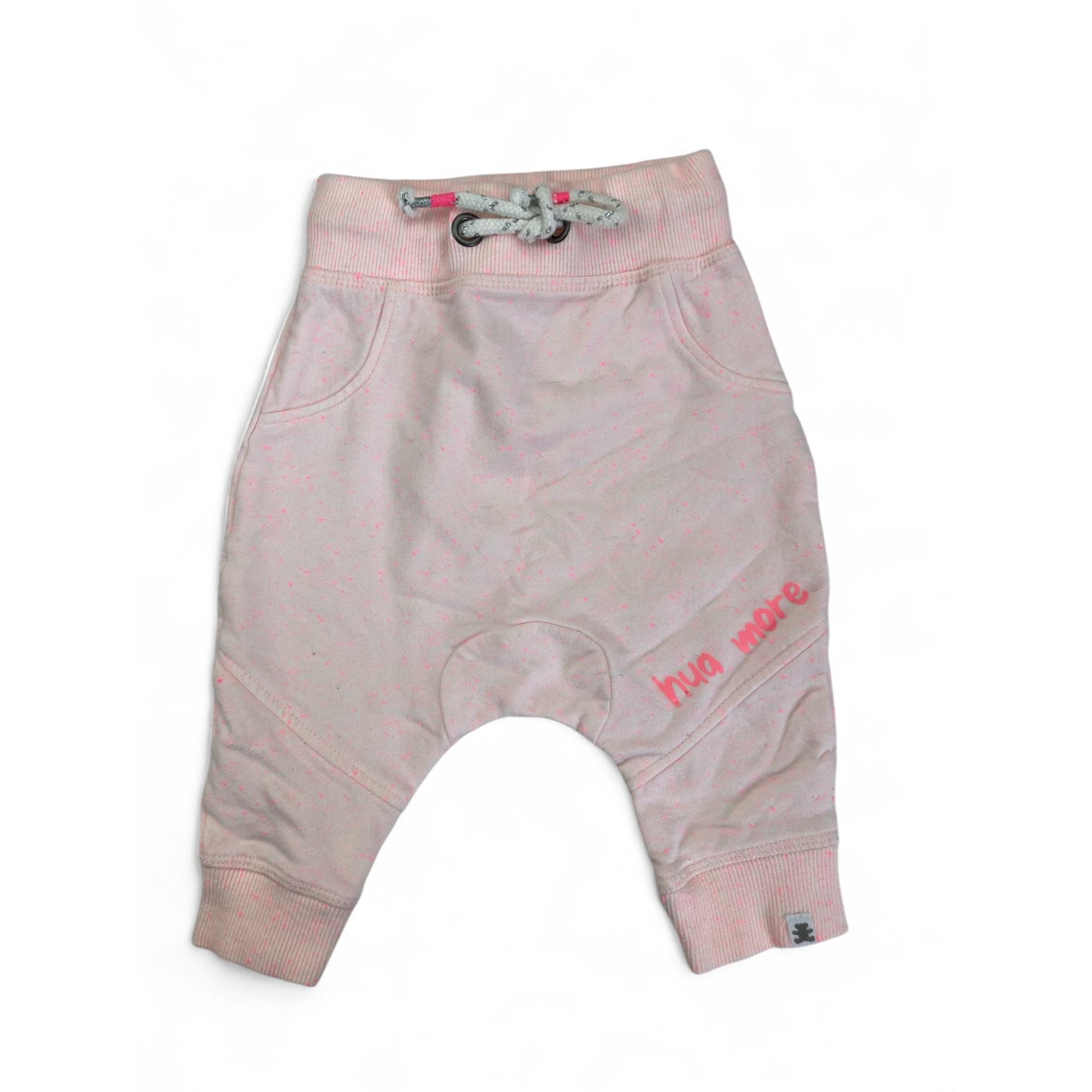 3-6M Light Pink Speckled Track Pants - Woolworths