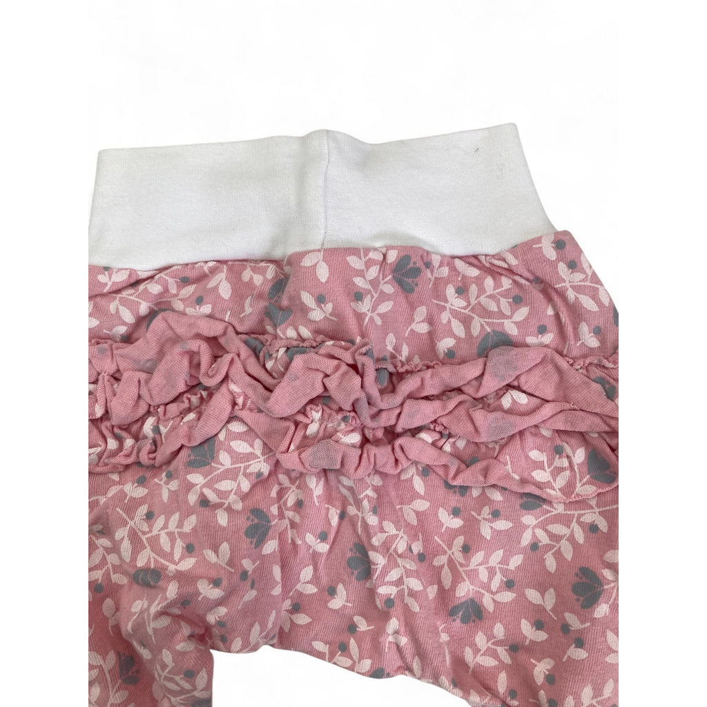 3-6M Pink Vine Floral Leggings - Pickalilly