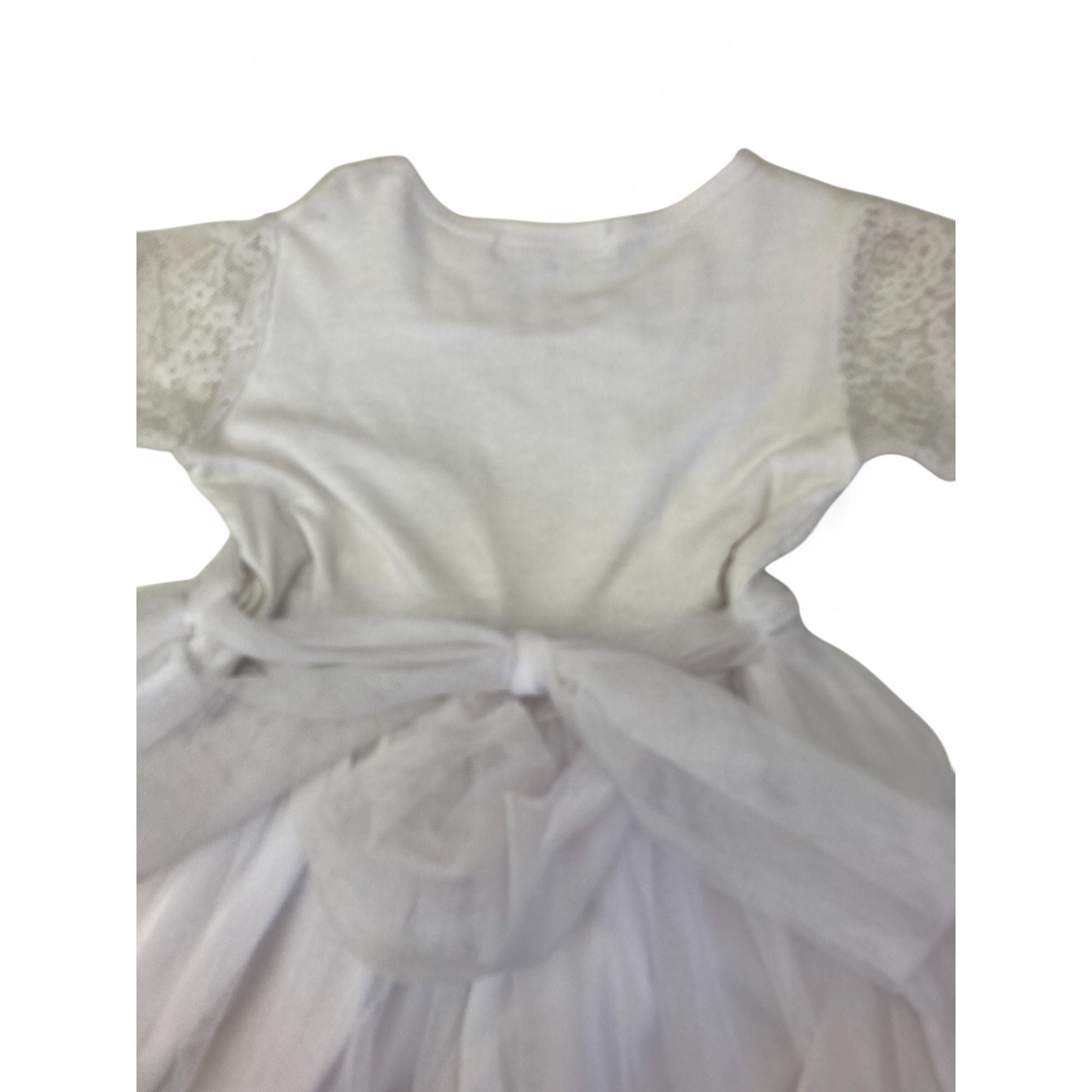 12-18M White Lace & Tulle Dress - Another Planet