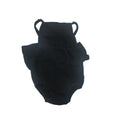 6-12M Black Cotton Gauze Strappy Romper - Baby Star
