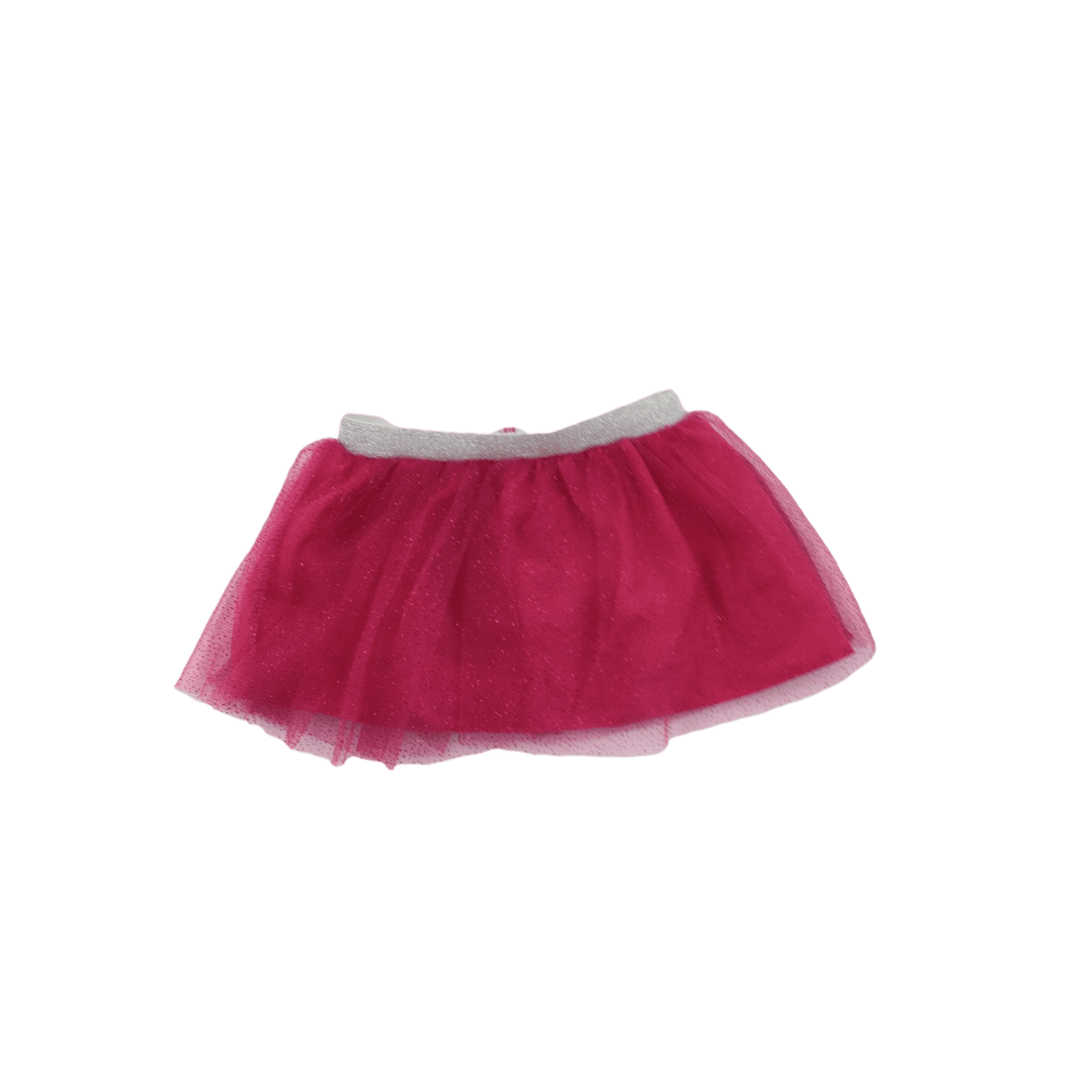 *NEW* 3-6M Pink & Silver Tutu Skirt - Little Lemon