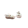Size 1 - Light Pink Leather Bow Ballet Shoes