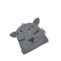 3-6M Grey Bear Ear Beanie - Naartjie