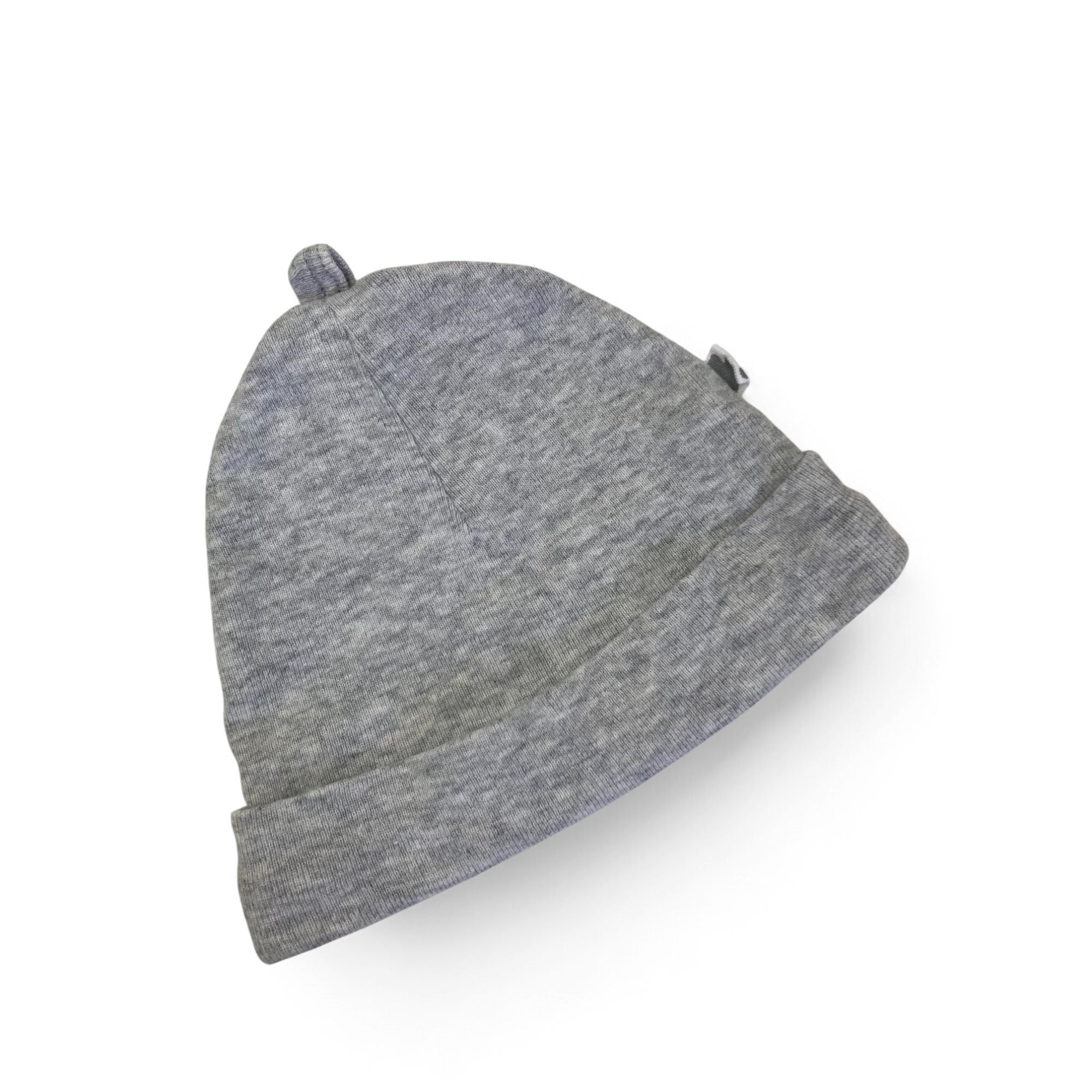 NB Grey Melange Cotton Beanie - Woolworths