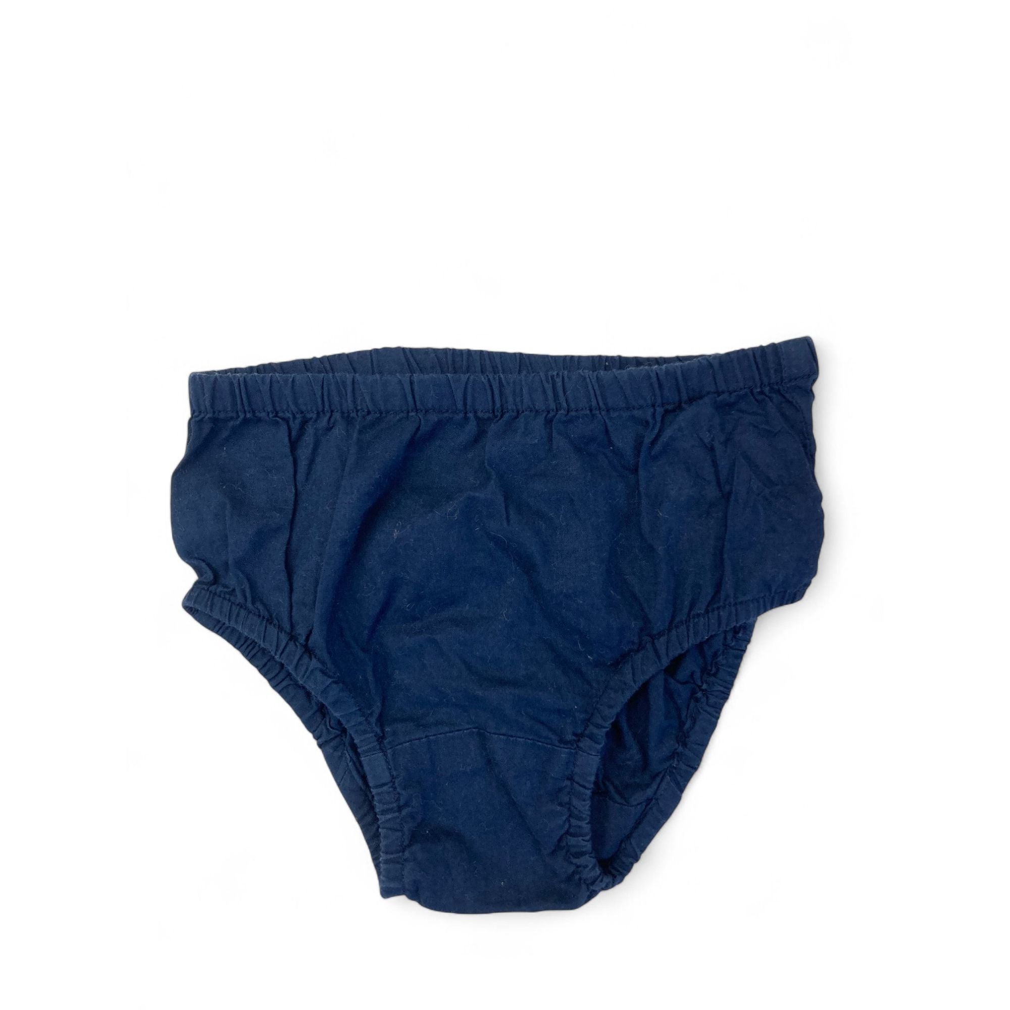 0-3M Navy Blue Cotton Bloomer - Gap