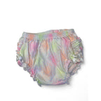 Newborn White & Neon Speckled Bloomer - Woolworths