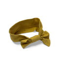 NB Mustard Yellow Bow Headband - Her Sey