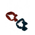 3-6M Rust & Teal Bow Headbands