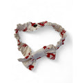 0-6M Cream & Red Reindeer Bow Headband - Butter