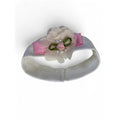 3-6M Cream & Pink Flower Headband