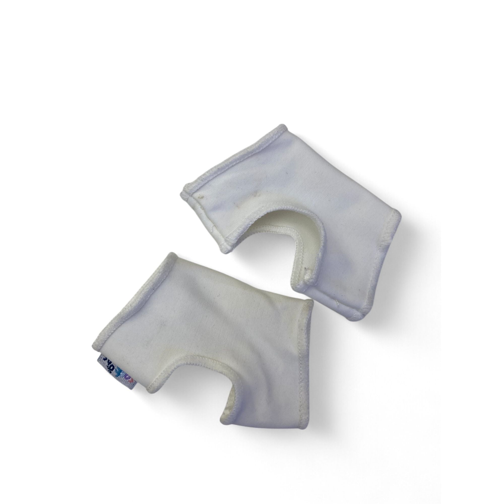 0-6M White Baby Sock Holders - Sock Onz