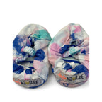 3-6M Watercolour Swatch Fabric Mary Jane Shoes - Naartjie