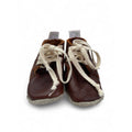 0-3M Brown Leather Veldskoen Soft Soles - Pitta Patta