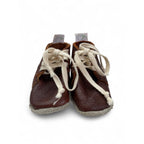 0-3M Brown Leather Veldskoen Soft Soles - Pitta Patta