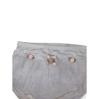3-6M White Ruffled Tulle Back Bloomer - Petite Pia
