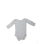 Newborn White Long Sleeve Bodysuit - Woolworths