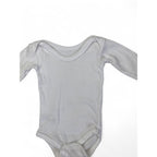 Newborn White Long Sleeve Bodysuit - Woolworths