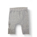 Newborn Beige Triangle Cuffed Leggings - Woolworths
