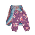 3-6M Lilac Minnie & Stripe Leggings