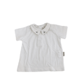 3M Cream Collared Embroidered Yacht Blouse - Babydola