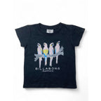 0-3M Black Parrot Logo T Shirt - Billabong