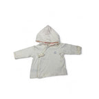 Newborn Light Yellow Side Snap Hooded Top - Woolworths