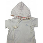 Newborn Light Yellow Side Snap Hooded Top - Woolworths