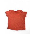 US 4-6M Orange Cotton T Shirt - H&M
