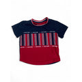 6-12M Navy Blue & Red T Shirt - Ackermans