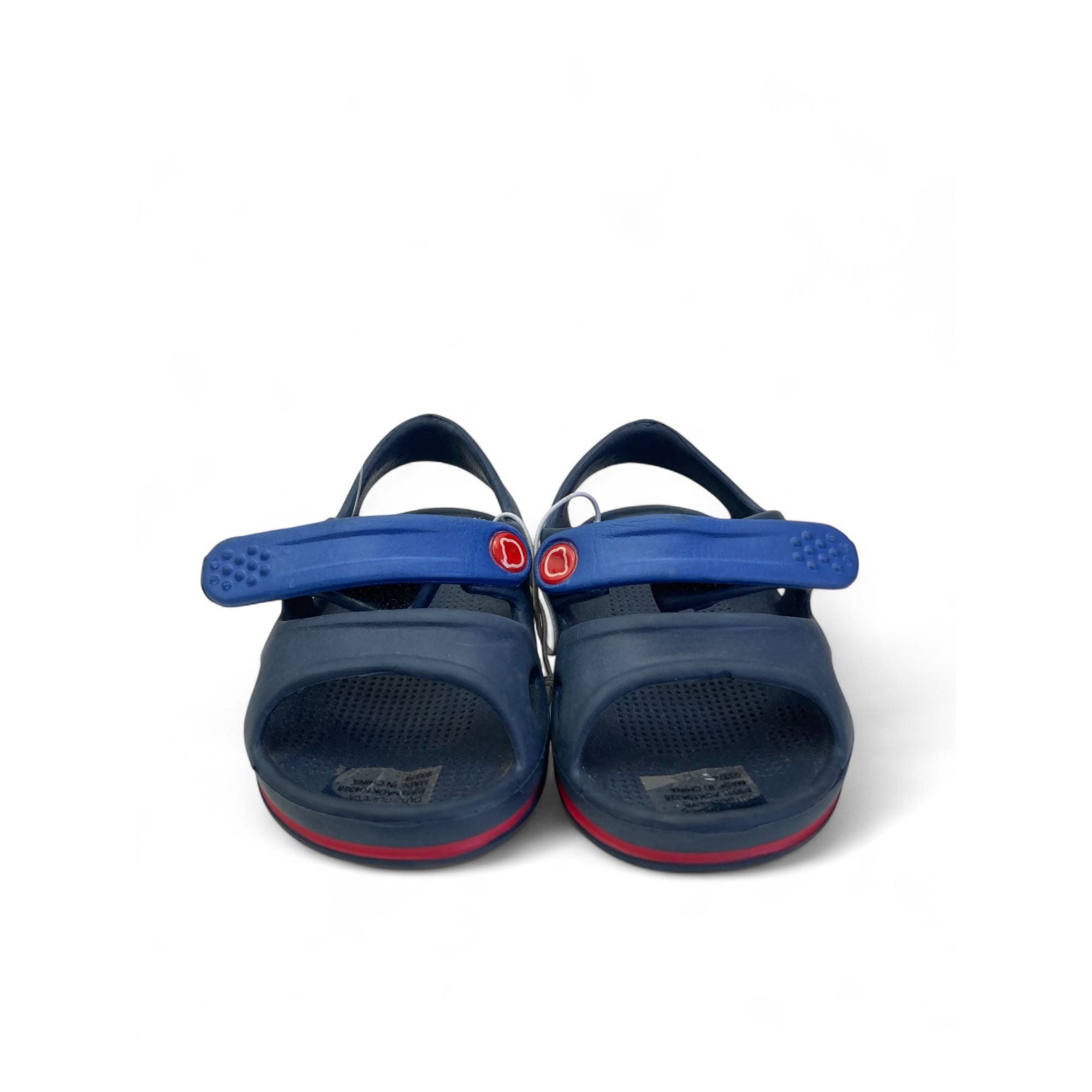 Size UK 2 - Blue Velcro Sandals - Ackermans