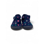 Size 2 - Navy Blue Butterfly Mary Jane Slip On - Tip Toes