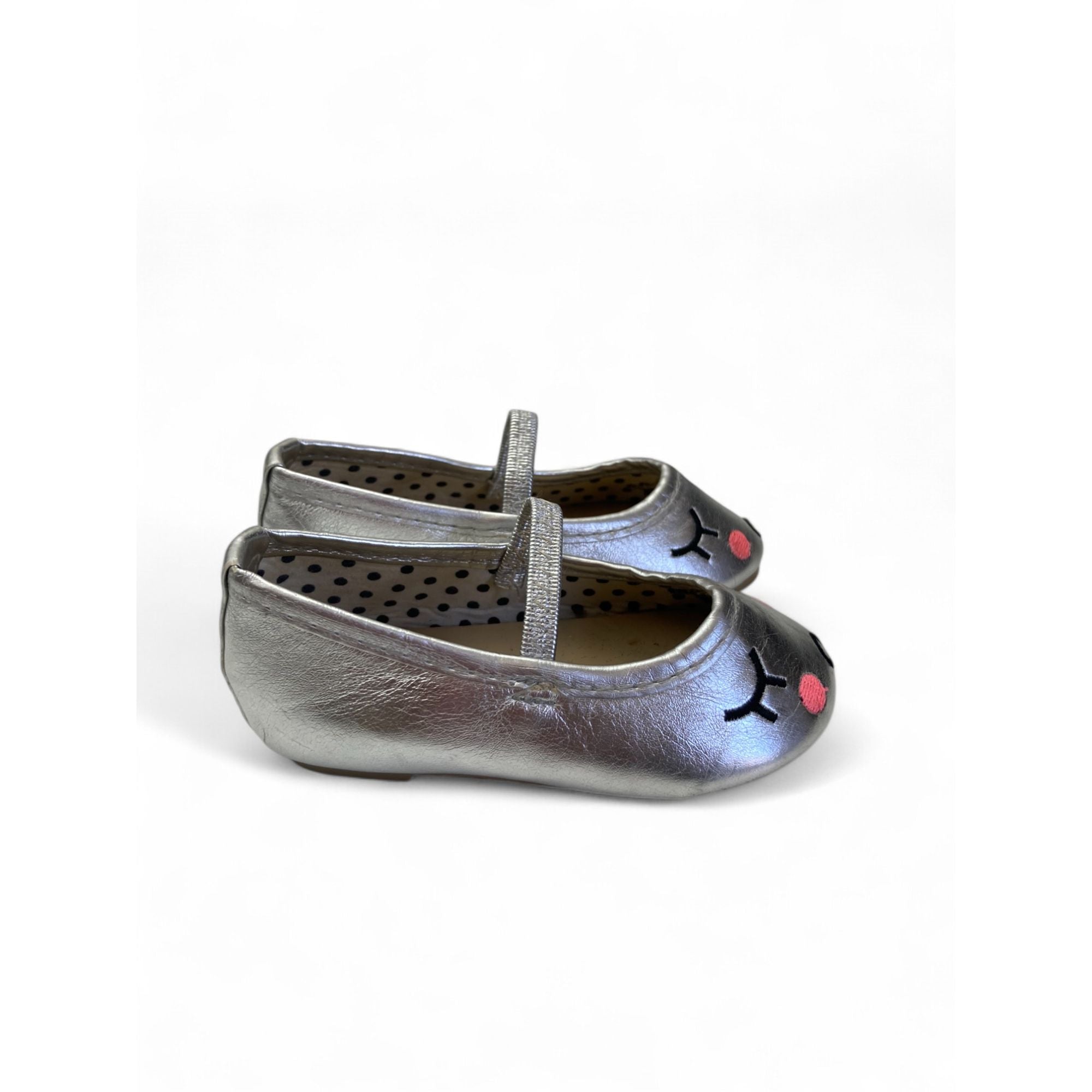 Size 1 - Silver Face Pumps - Cotton On
