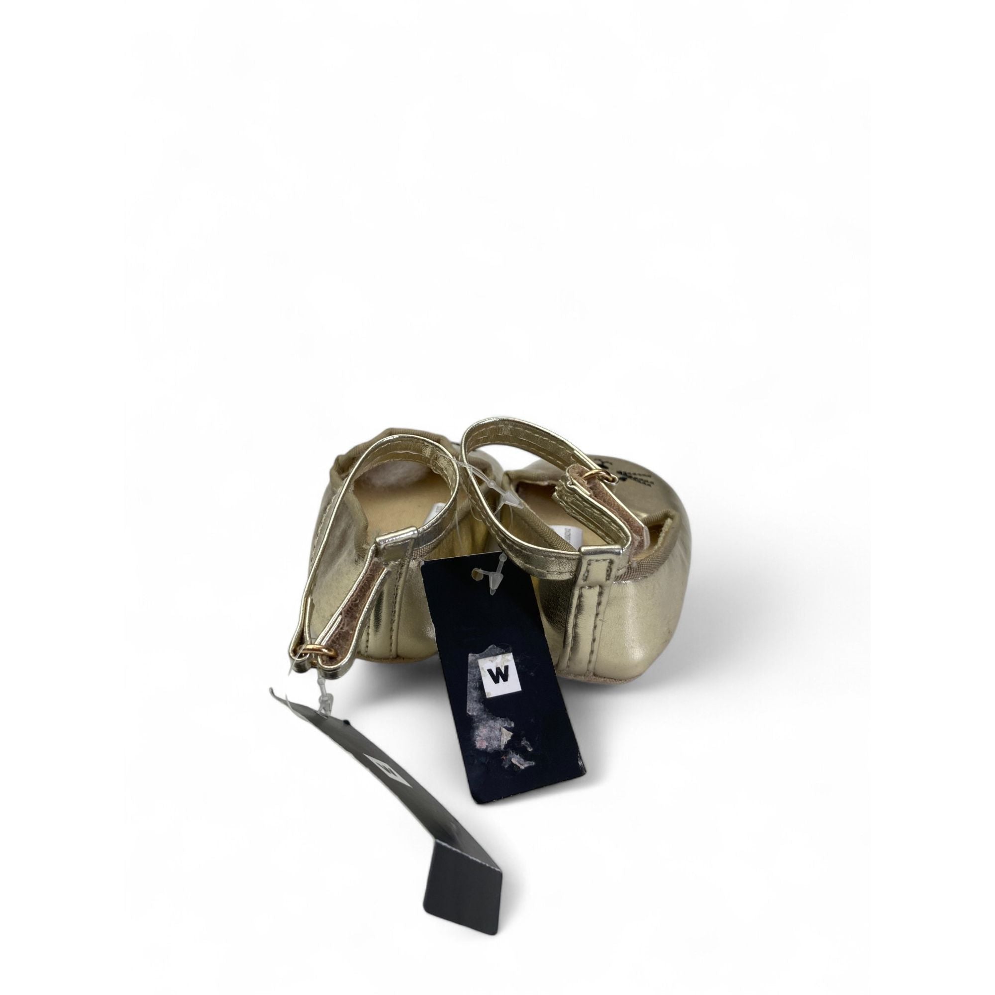 Size 1 - Gold Cat Strappy Pumps - Woolworths