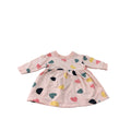 1-3M Pink Dotted Sweater Dress - Woolworths