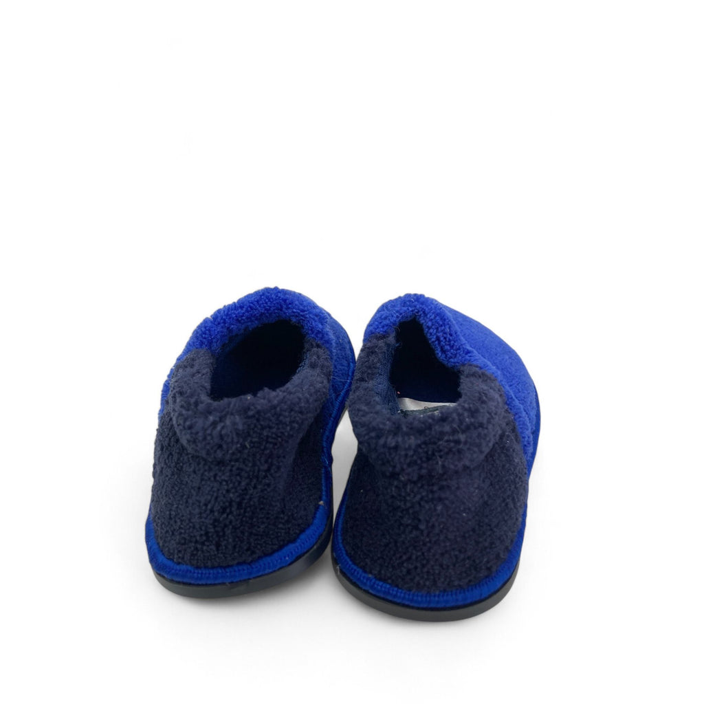 Size 1-2 - Blue Fleece Slippers