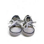 6-12M Greige Fabric Soft Sole Sneaker