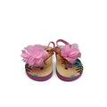 Size 4 - Pink Floral Flip Flops - Mr Price