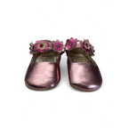 Size 1 - Pink Metallic Daisy Pumps - Woolworths