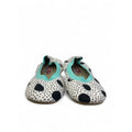 Size 9 - Black, White & Aqua Dotted Pumps - Cotton On