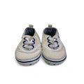3-6M Cream Fabric Soft Sole Sneaker - Earthchild