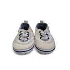 3-6M Cream Fabric Soft Sole Sneaker - Earthchild
