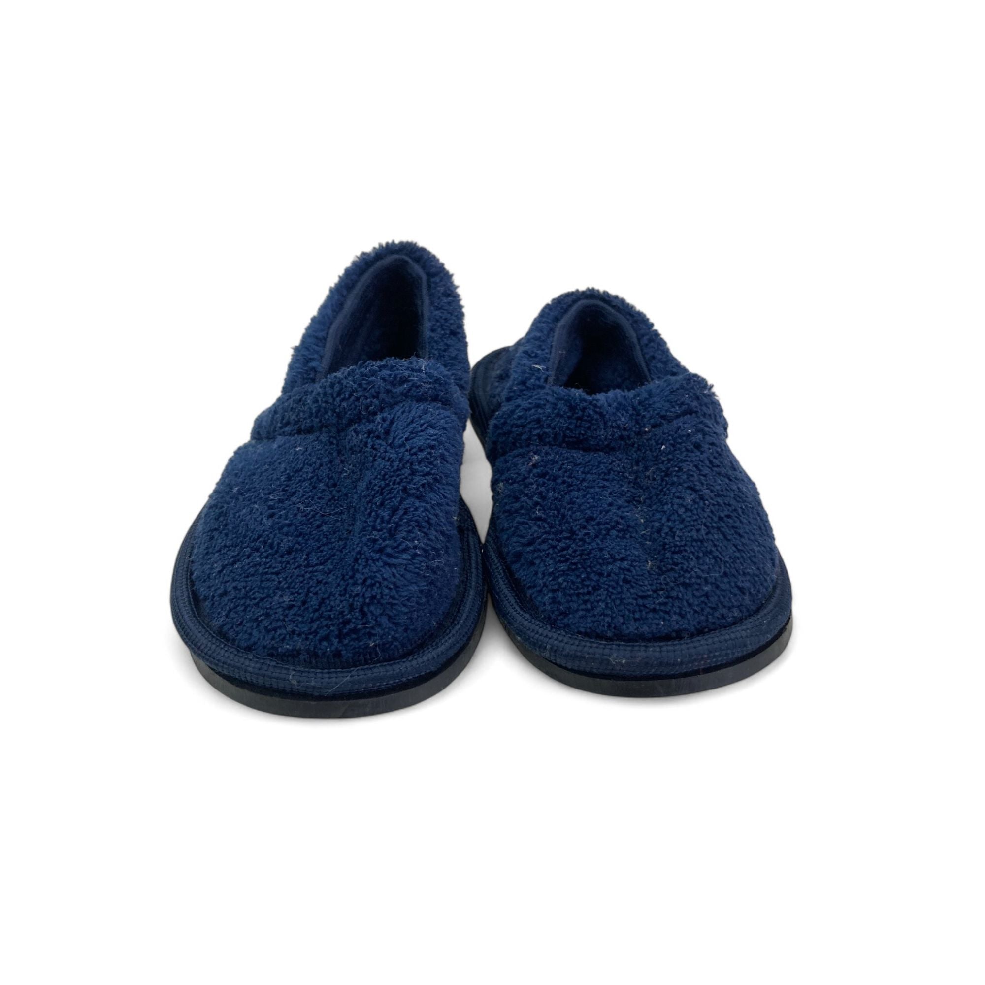 Size 6 - Navy Blue Fleece Slippers - Mr Price