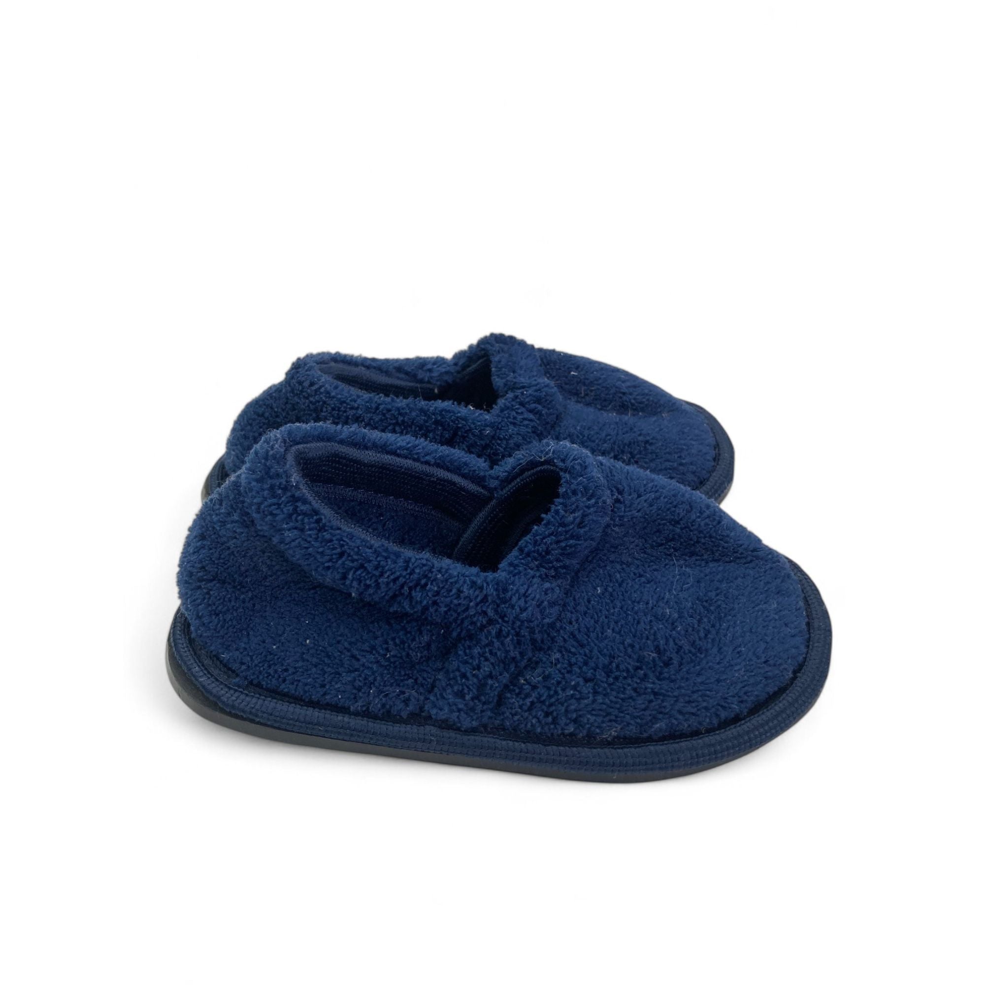 Size 6 - Navy Blue Fleece Slippers - Mr Price