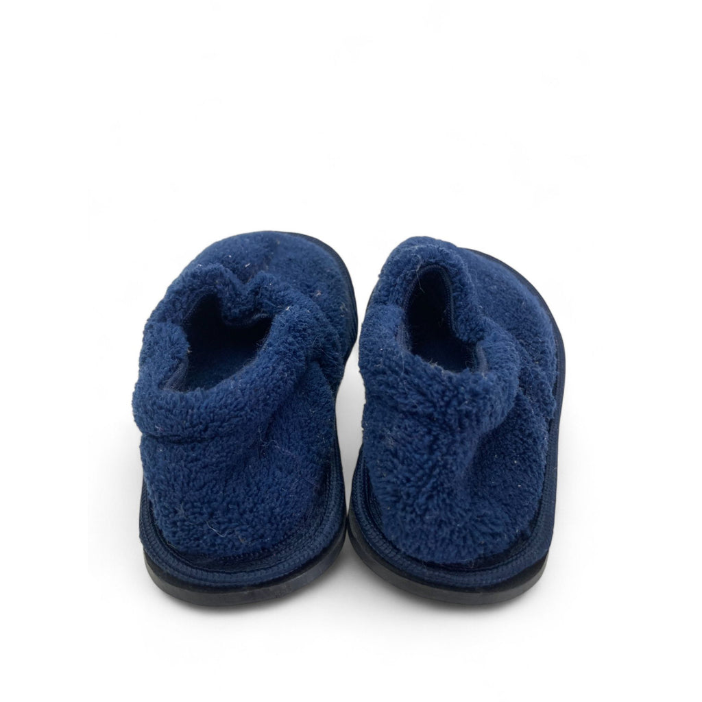 Size 6 - Navy Blue Fleece Slippers - Mr Price