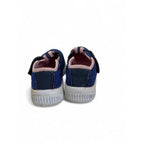 Size 6 - Glitter Navy Blue T Bar Sneakers - Real