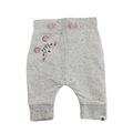 1-3M Grey Melange Leopard Detail Harem Track Pants - Woolworths