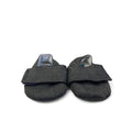 3-6M Black Tweed Fabric Soft Soles - Baby Blush Boutique