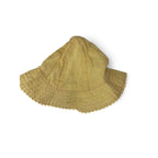 UK 0-2M Yellow Pindot Sun Hat - H&M