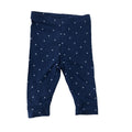 3-6M Dark Blue & White Star Leggings - Woolworths